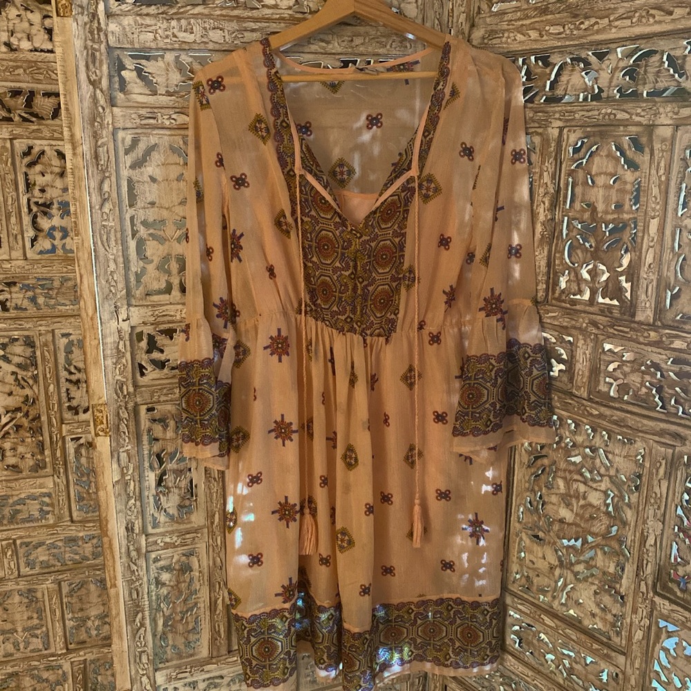 Delicate boho sundress